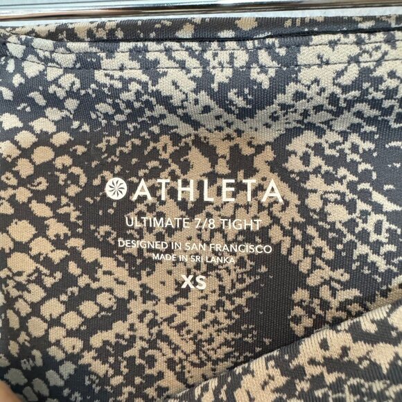 ATHLETA ultimate stash 7/8 pocket tight size XS - Picture 4 of 8